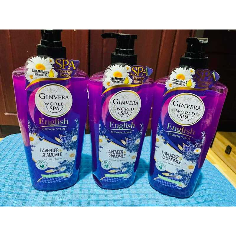 Ginvera World Spa Shower Scrub Body Wash, Wash Hel, 750Ml 3 | Shopee ...