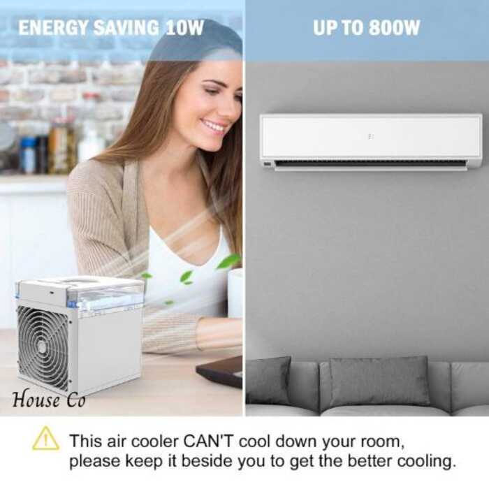 X ULTRA AIR COOLER FAST COOLING CONDITIONER PORTABLE AC POWERFUL FAN ...