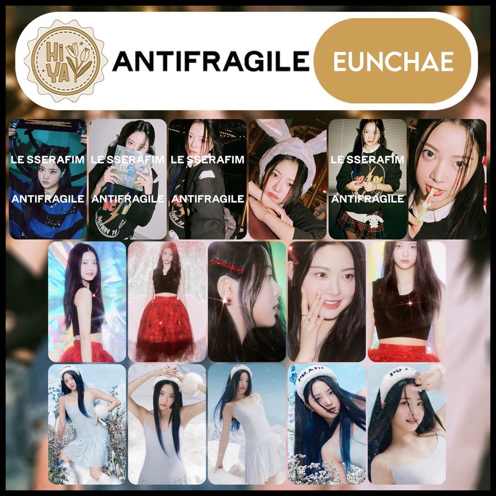LE SSERAFIM SHOPEE 購入特典トレカ ANTIFRAGILE LE SSERAFIM shopee