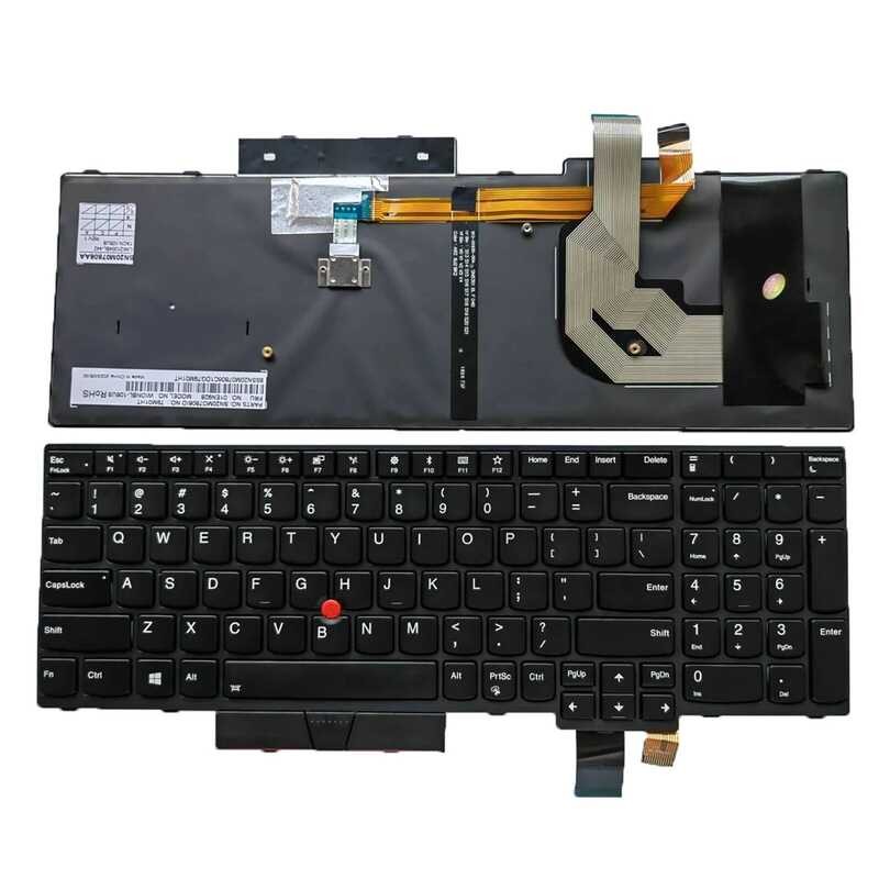 Laptop 2 9B Replacement US Layout Keyboard For Lenovo Thinkpad T570 ...