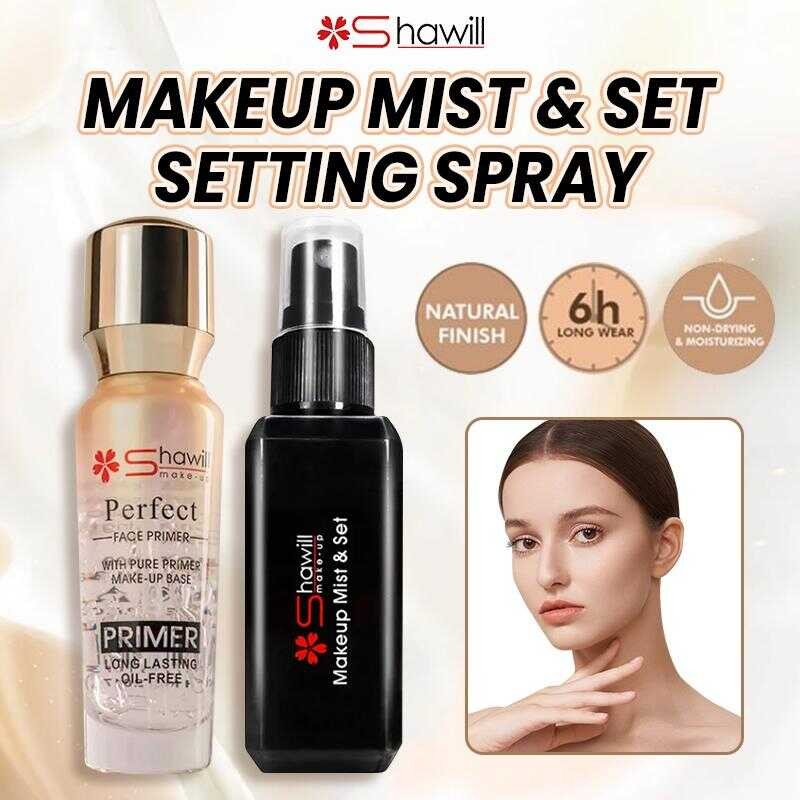 Shawill 6H Long Wearing Primer And Setting Spray Facial Mist Makeup ...