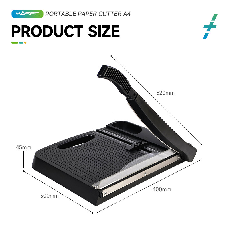 Officom Portable A4 Paper Cutter - Guillotine Trimmer for Greeting ...