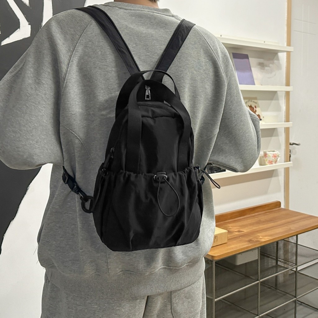 Simple Lightweight Backpack Male Japanese Universal Korean Version ...