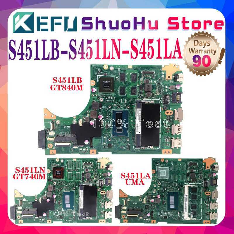 S451 Laptop Motherboard For ASUS S451lb S451ln S451la S451l V451l V451 ...