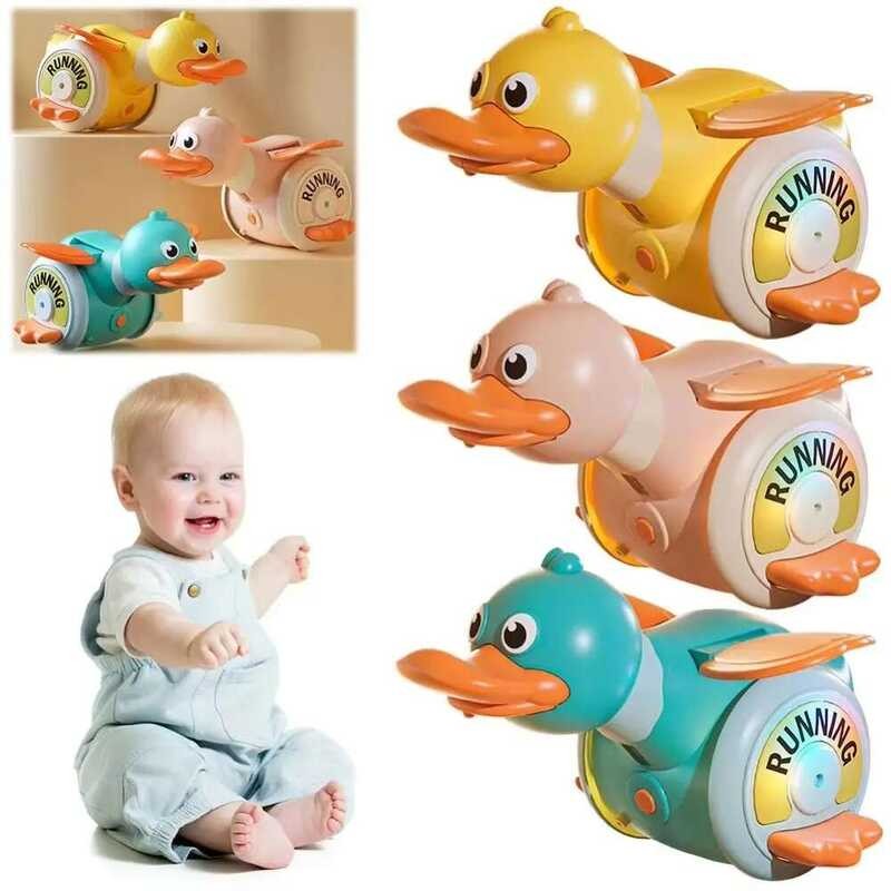 W Plastic Electric Musical Sound And Light Interactive Rotating For ...