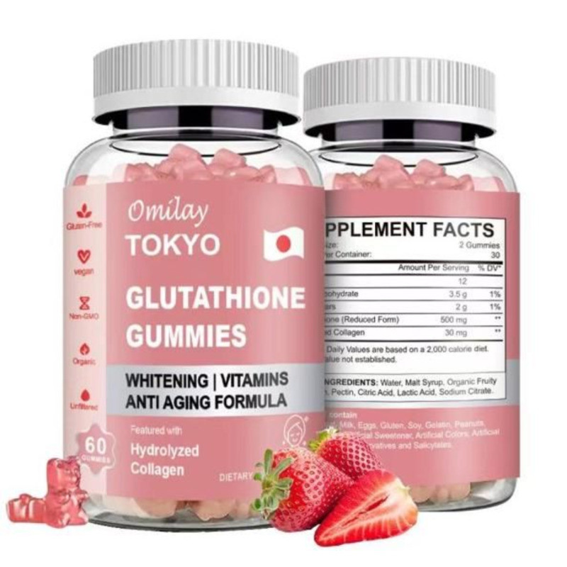 omilay glutathione Gummy    60 Gummies Omilay TOKYO Glutathione Original Whitening