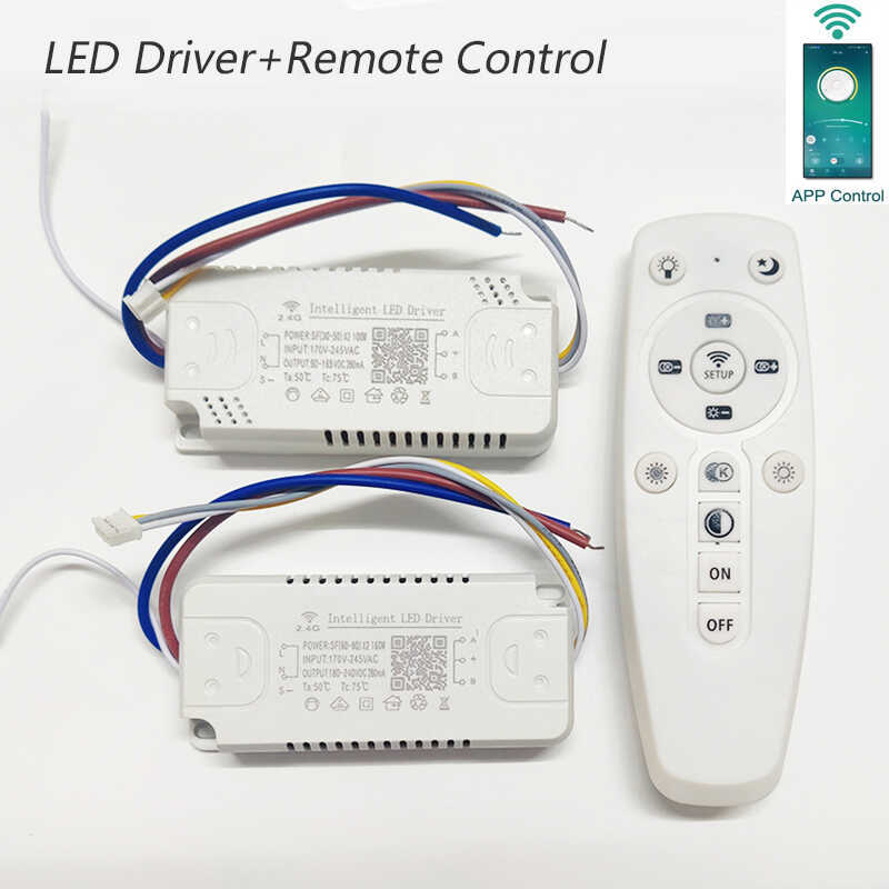 175-265V APP Control LED Driver 2.4G Remote Intelligent Transformer (20 ...