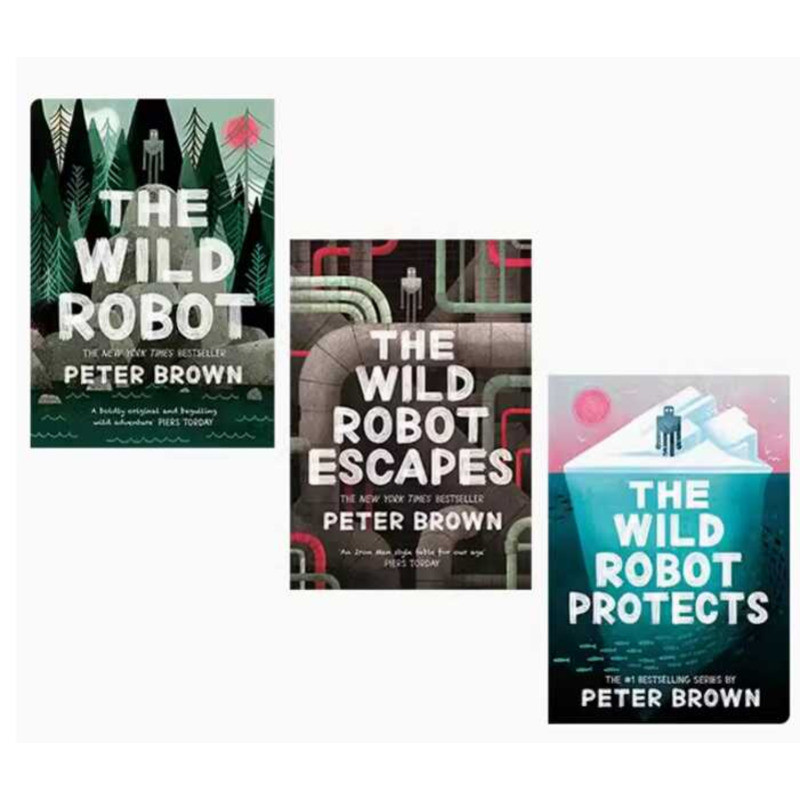 The Wild Robot Series 13 With Audio Reprinted Version Physical