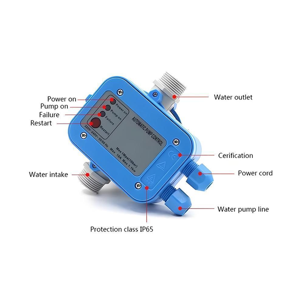 1100W Automatic Pressure Controller Household Intelligent Water Pump ...
