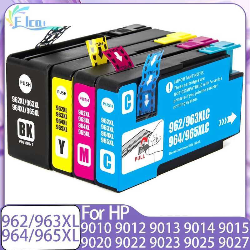 HP â€ Emballage assorti d'encre d'origine HP 962 CMJ / 962XL noir, paq