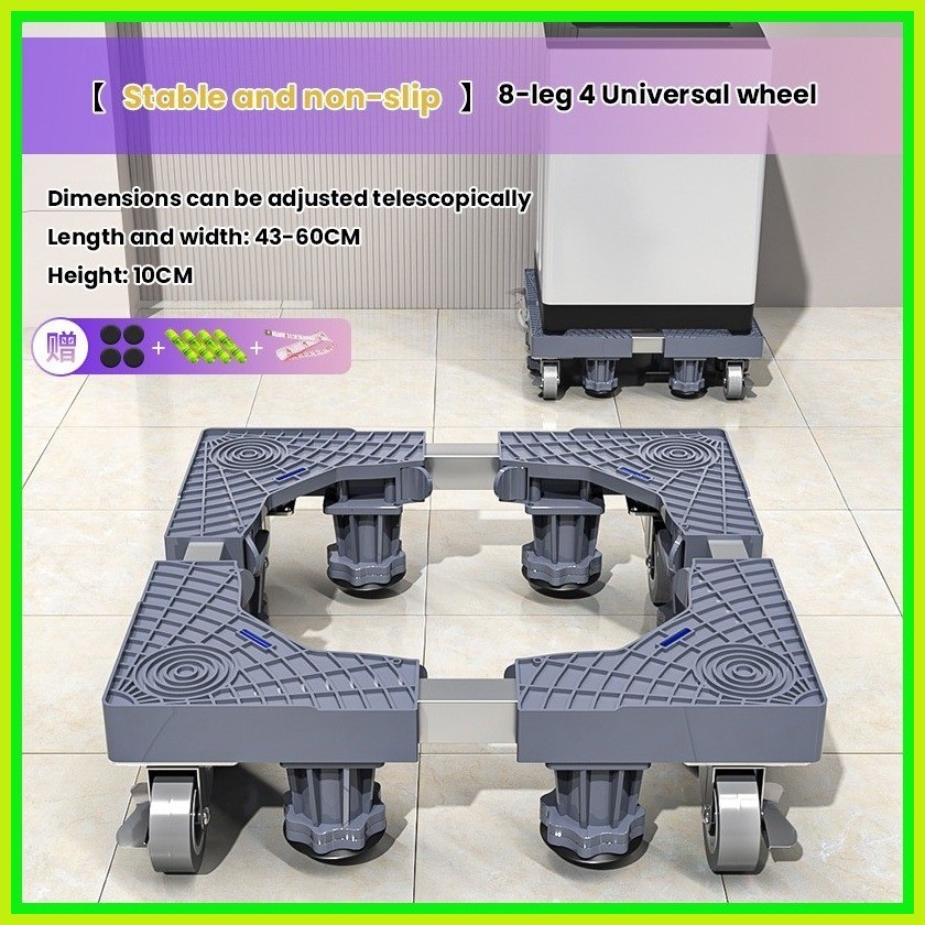 Cobber Washing Machine Stand with Wheels Refrigerator Stand Heavy Duty ...
