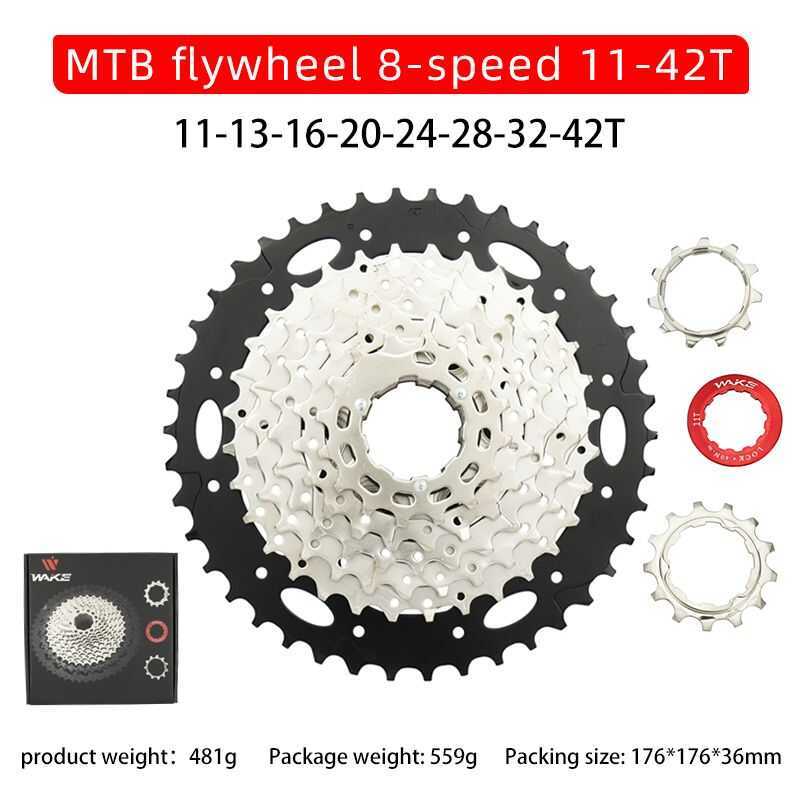 Stock Ready Bicycle Speed MTB T Cogs Thread Sprocket Threaded Cassette ...