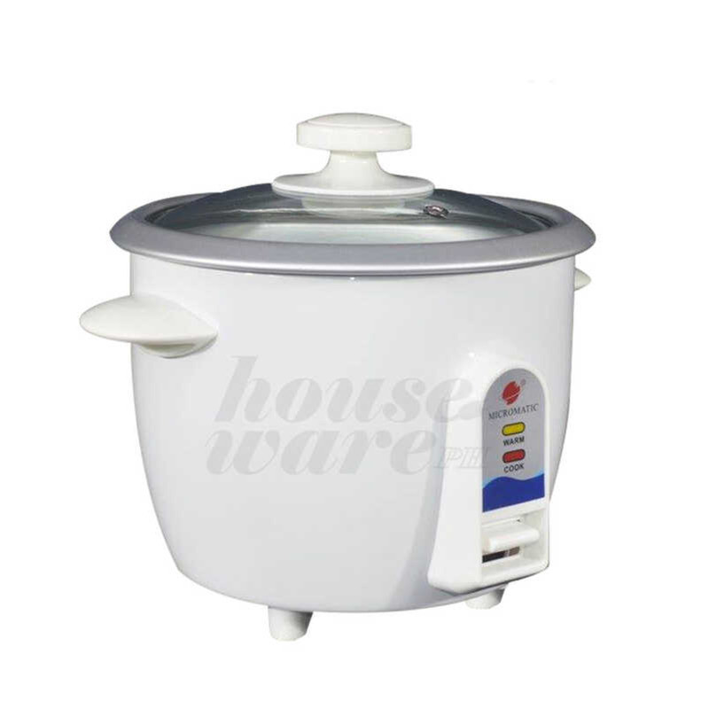 Micromatic Rice Cooker W/ Glass Cover ( Plain ) D1f | Shopee Philippines