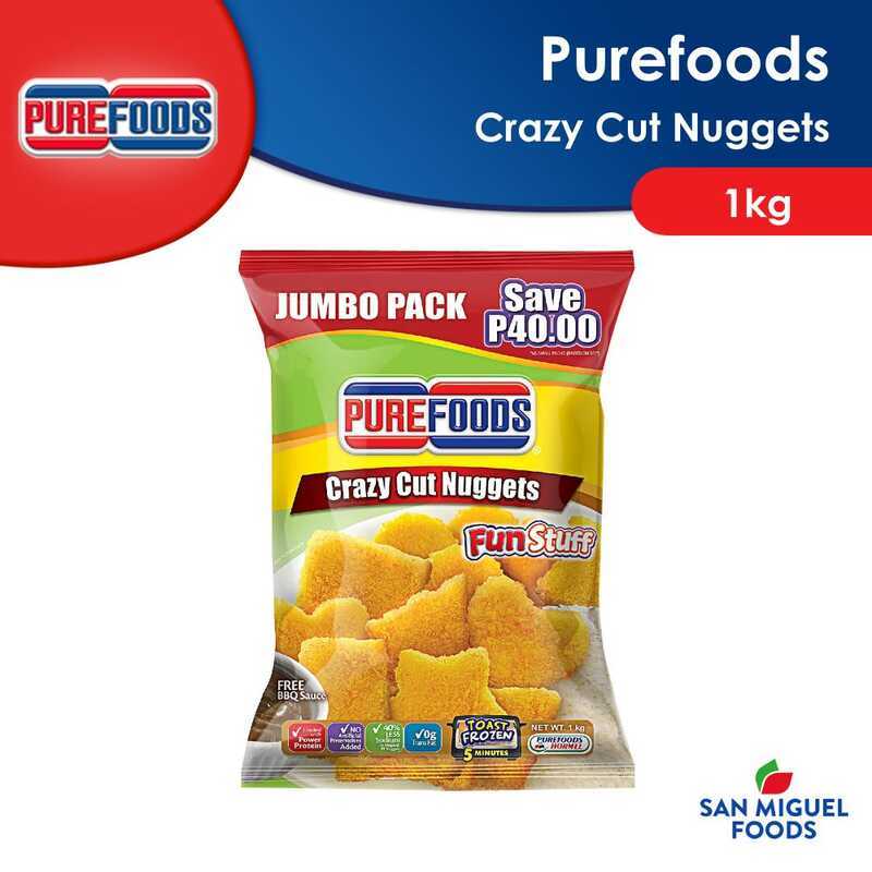 Crazy Cut Purefoods Nuggets 1Kg 7D2 | Shopee Philippines