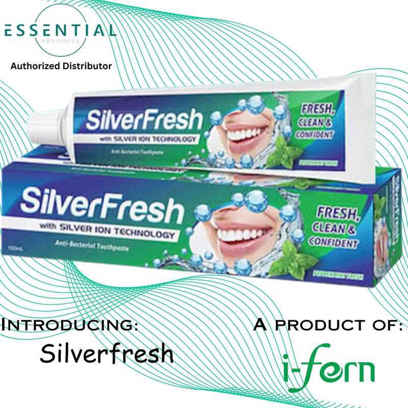 5 I-Fern Silverfresh With SILVER ION TECHNOLOGY (First Ever Toothpaste ...