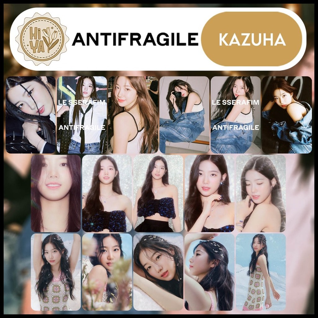 LE SSERAFIM SHOPEE 購入特典トレカ ANTIFRAGILE LE SSERAFIM SHOPEE 購入特典トレカ ANTIFRAGILE LE SSERAFIM SHOPEE