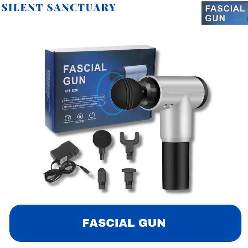 Massage Gun Muscle Relaxation Massager Vibration Fascial Fitness ...