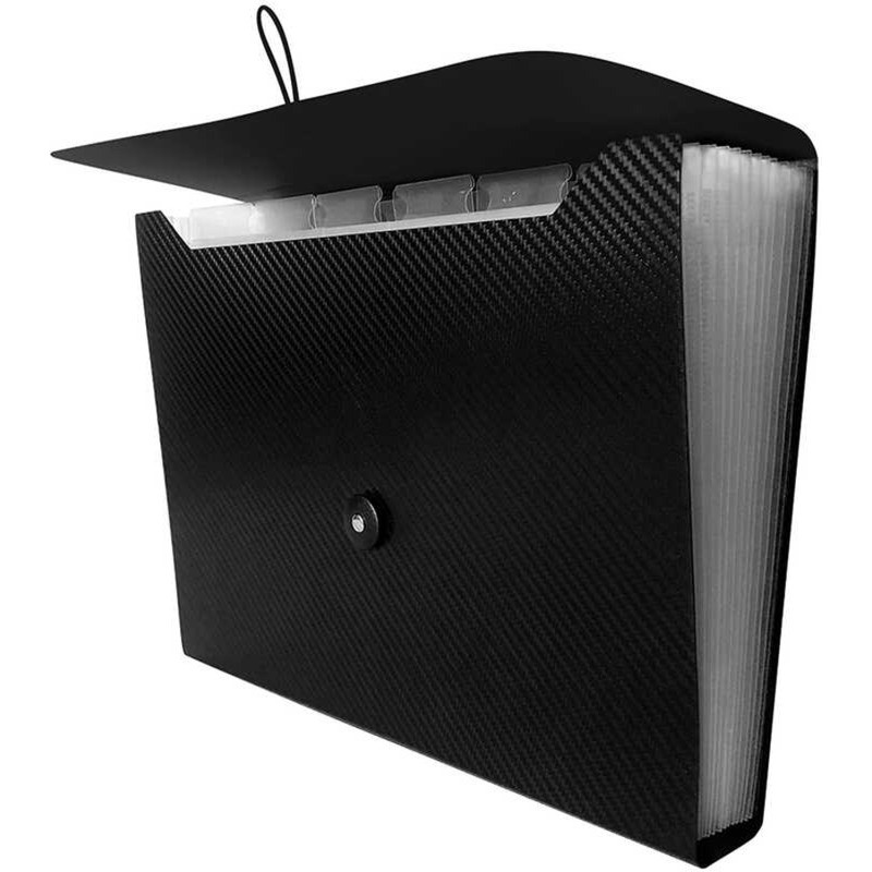 Expanding Folder, 13 Pockets Accordian File Organizer, A4 Letter Size ...