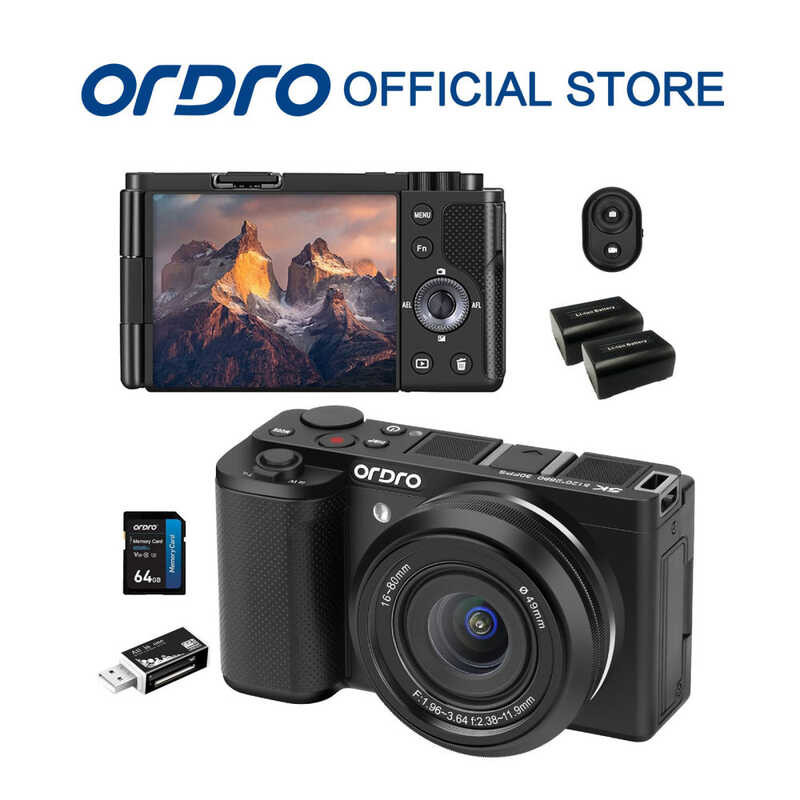 ORDRO G930 5K Digital Camera CCD Vlogging For Content Creators ...