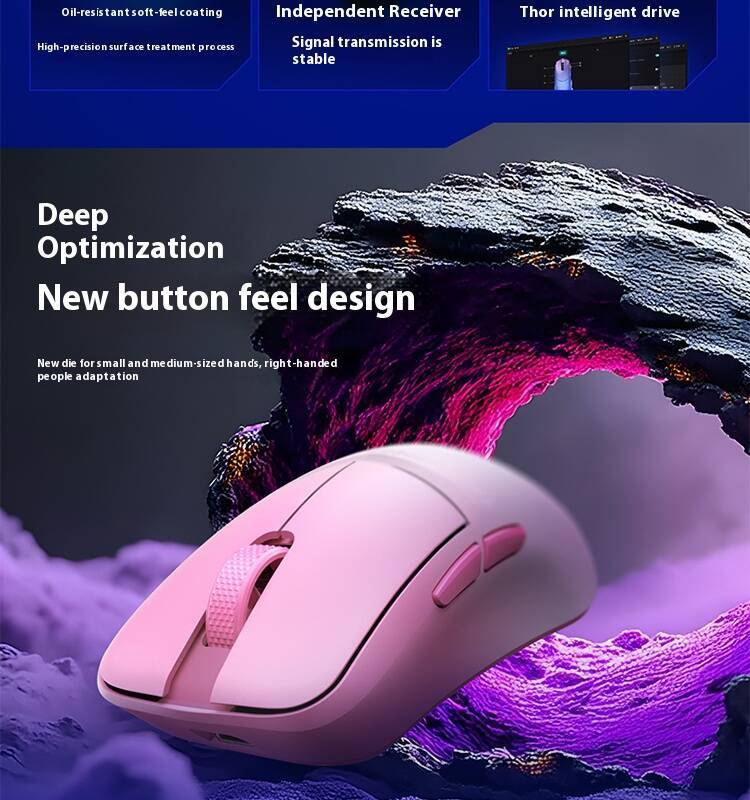THUNDEROBOT MLX Ling 39g ultra lightweight gaming mouse, e-sports ...