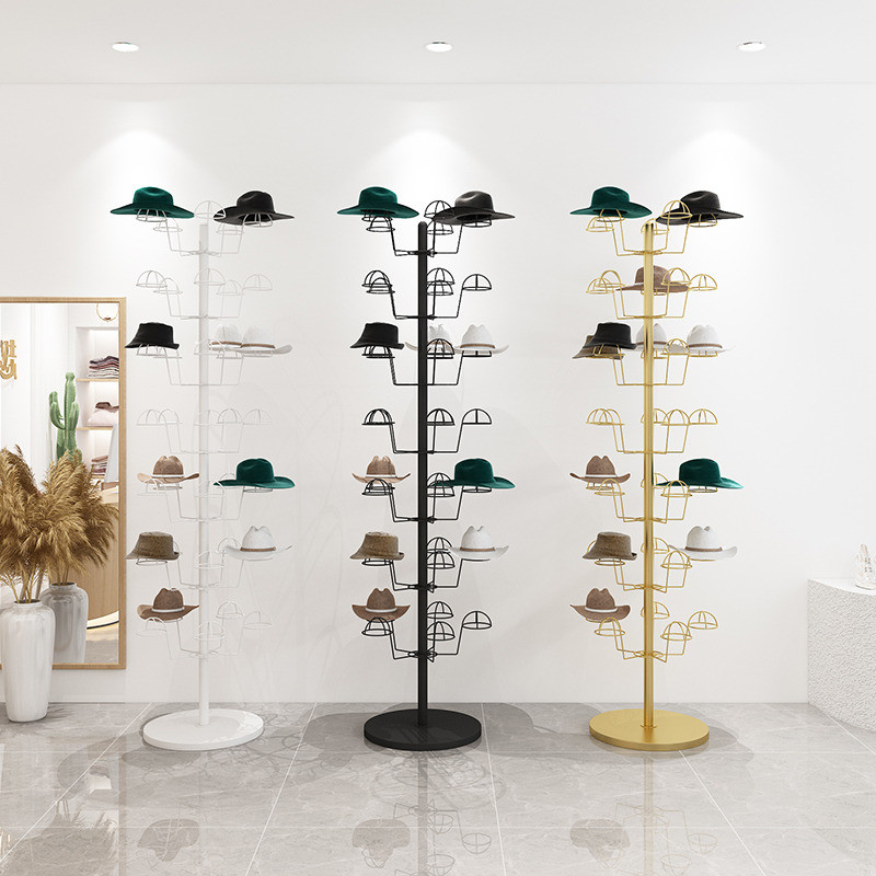 4I Hat Display Rack Thickened Hat Support Children's Hat Rack Floor ...