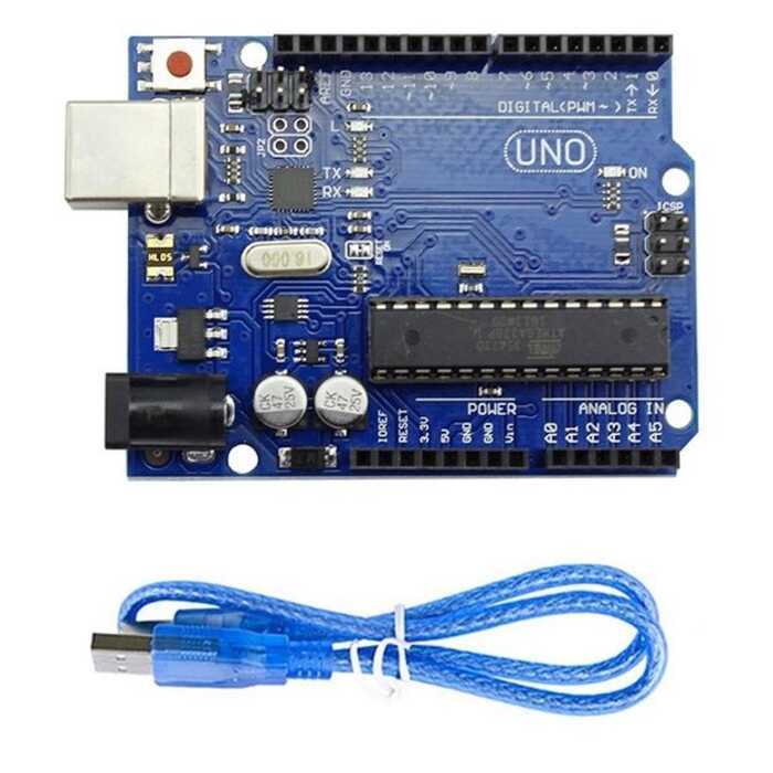 S UNO R3 Atmega328p Microcontroller Arduino IDE Patible Board With Or ...