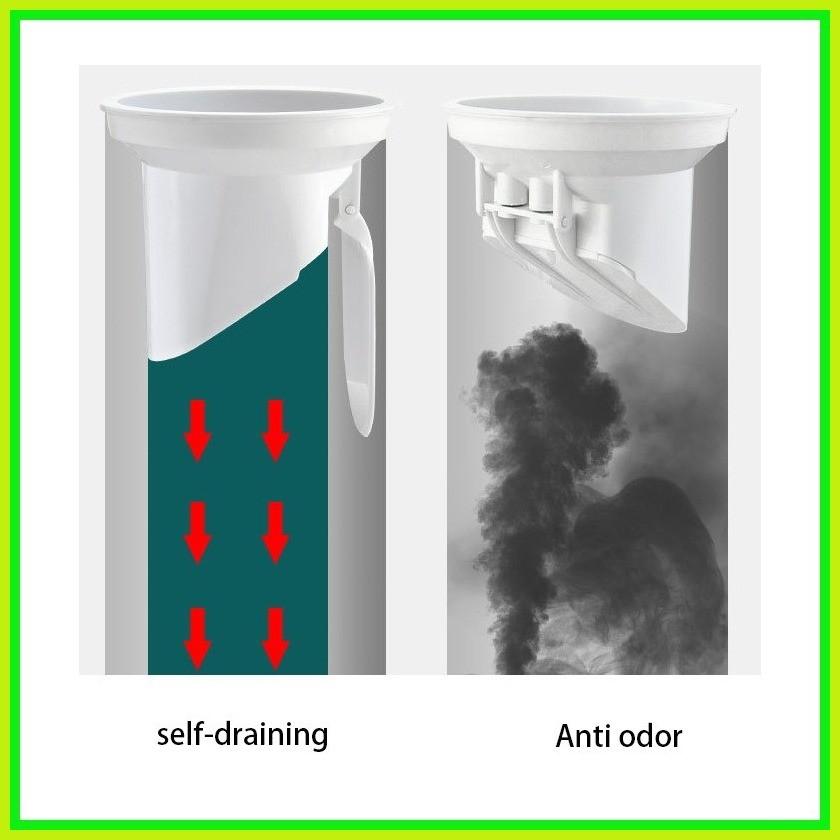 Universal Toilet Sewer Seal Ring Deodorant Flange Ring for Floor Outlet ...