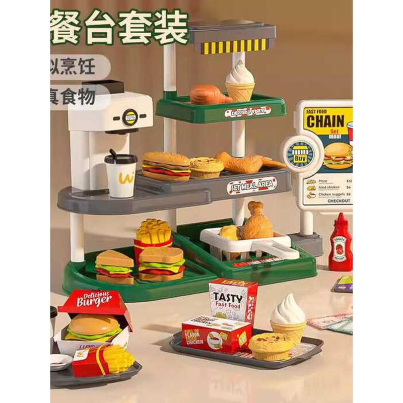 Miniature Mini Market Simulation Supermarket Shelf Fast Food Table ...