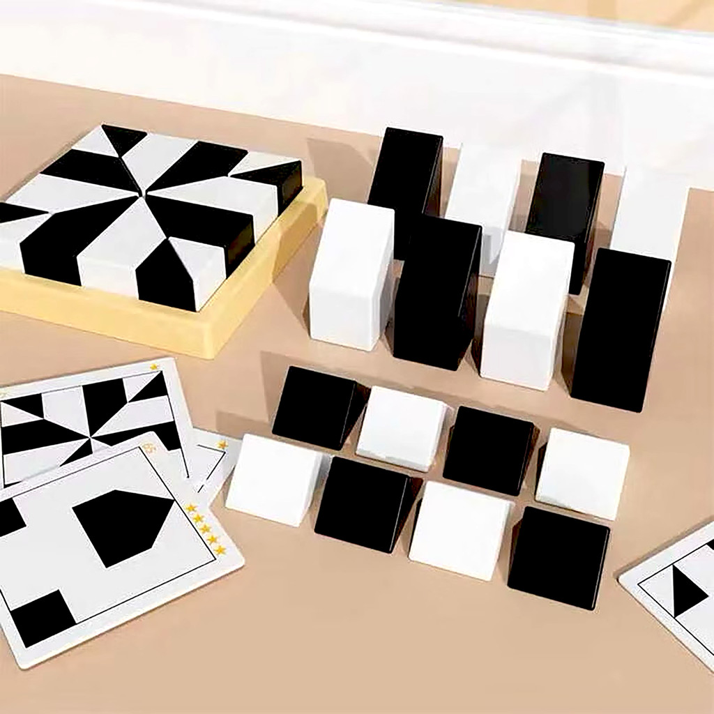 Wooden hidden block Puzzle board logical game for Gift-loot bag filler ...