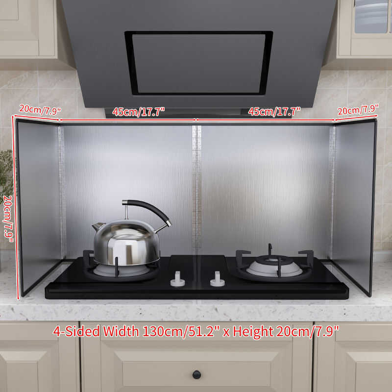 HOL Foldable Splatter Guard Stainless Steel Oil Splash Screen Cover ...