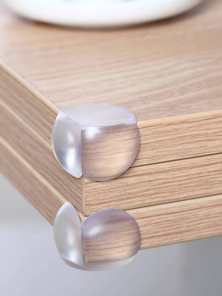 ☑♥ Protective Corner Guards Transparent Silicone Anti-Collision Corner ...