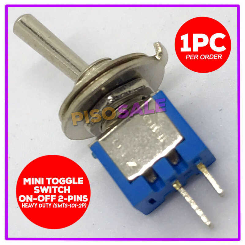 PS 2-Pin On-Off Mini Toggle Switch S-101-2P – Compact & Durable 58F ...