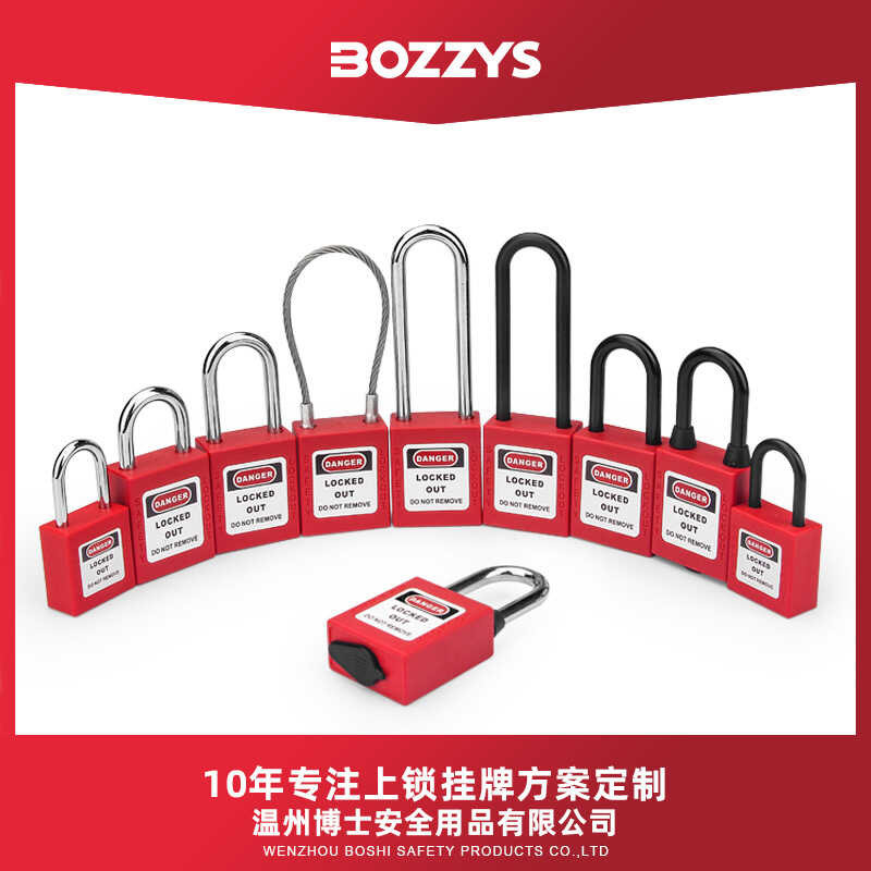 Industrial Safety Lockout 38mm Non-Openable LOTO Lockout Tagout Energy ...
