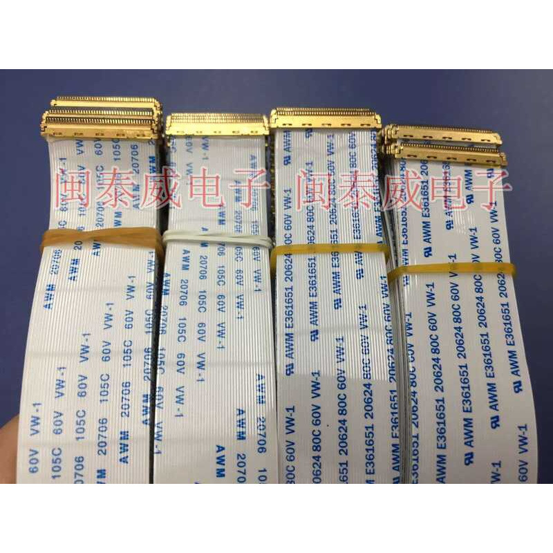 EDP LCD Screen 0.5mm Pitch I-PEX 20453-030PIN Flexible Ribbon Cable ...