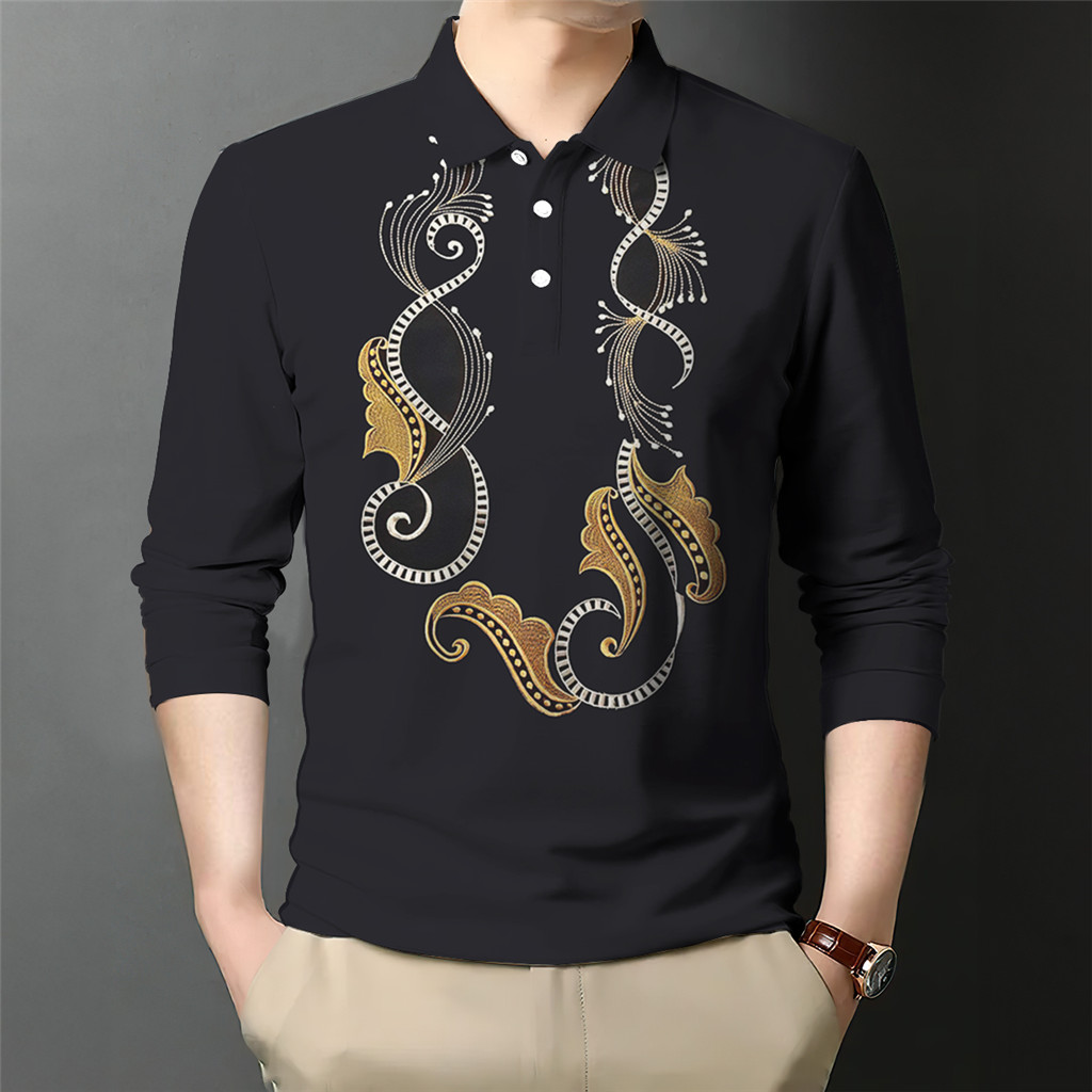 ASEAN Clothing Men's Polo Shirts Men's Modern Dry Barong Tagalog Men's ...