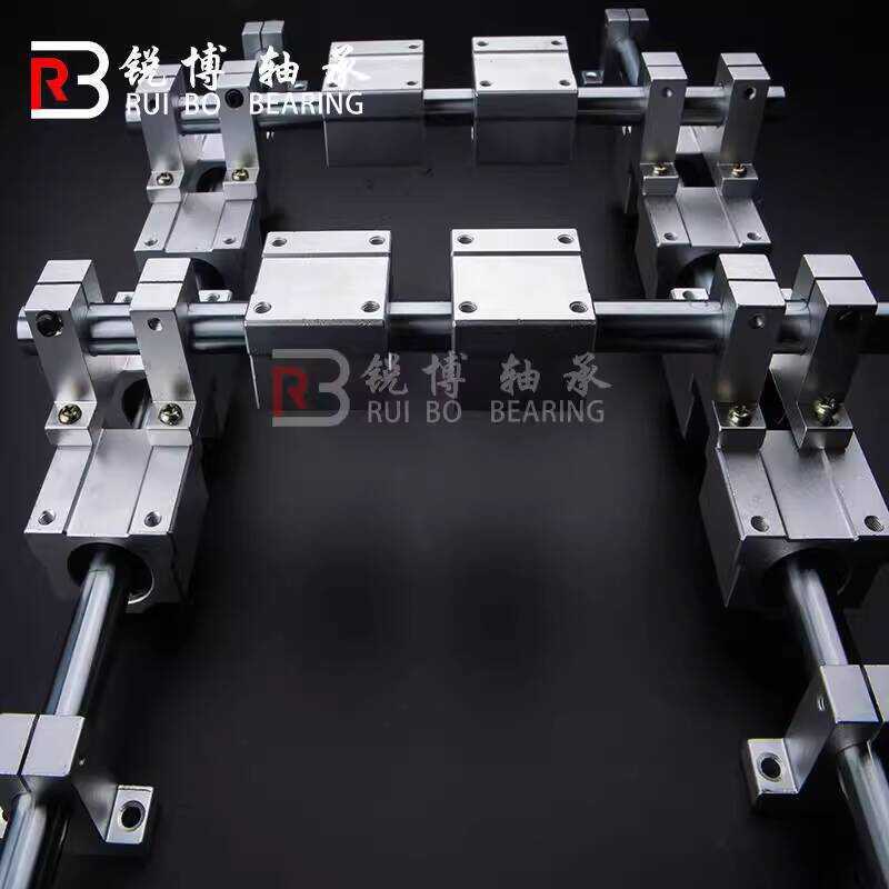 A Optical Axis Set XY Linear Sliding Table Cylindrical Guide Rail ...