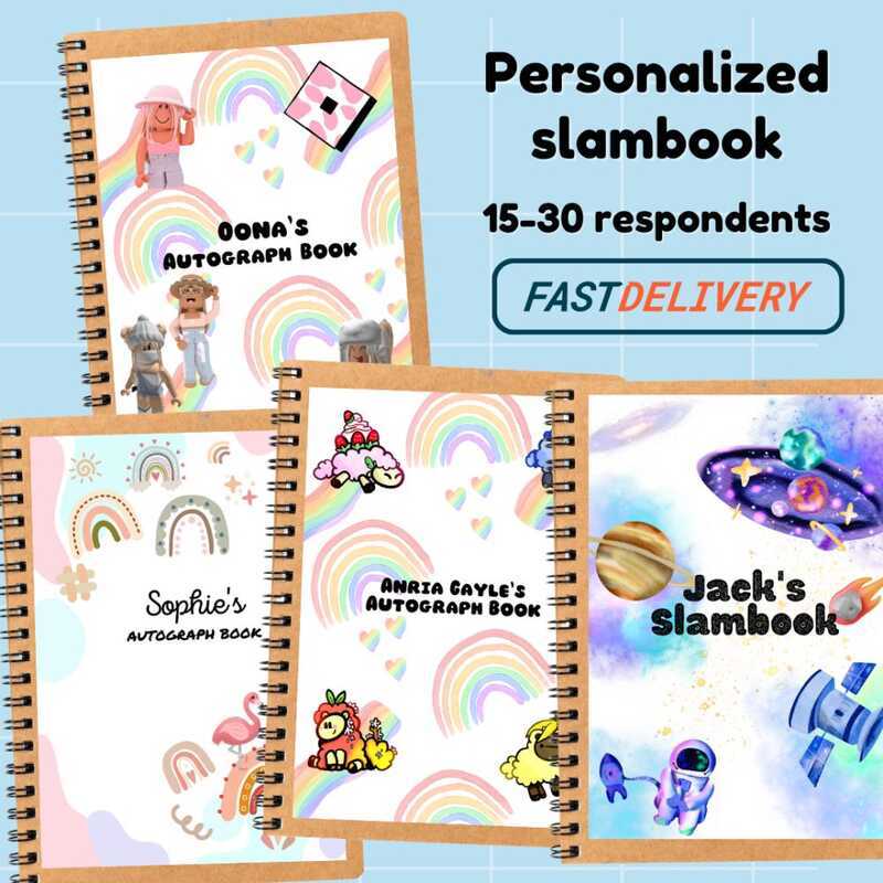 Cara Creations Personalize Autograph Book Slam Slumbook Bbc E38 ...