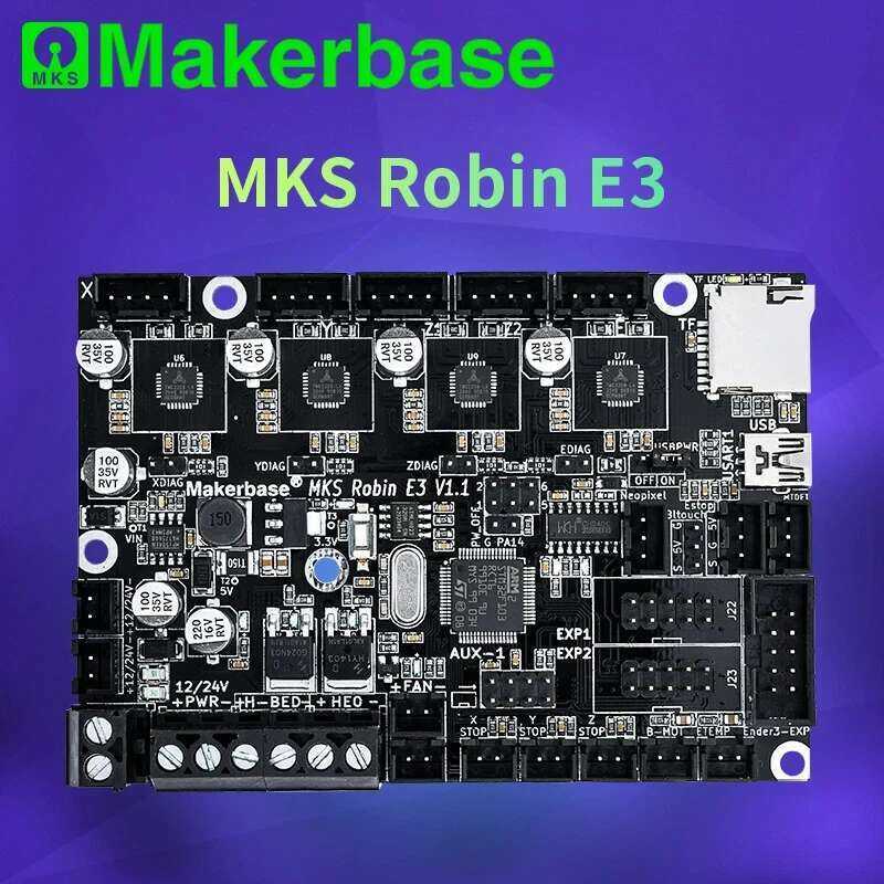 Makerbase S Robin V1.1 Motherboard 3D Printer Parts With Tmc2209 Driver ...