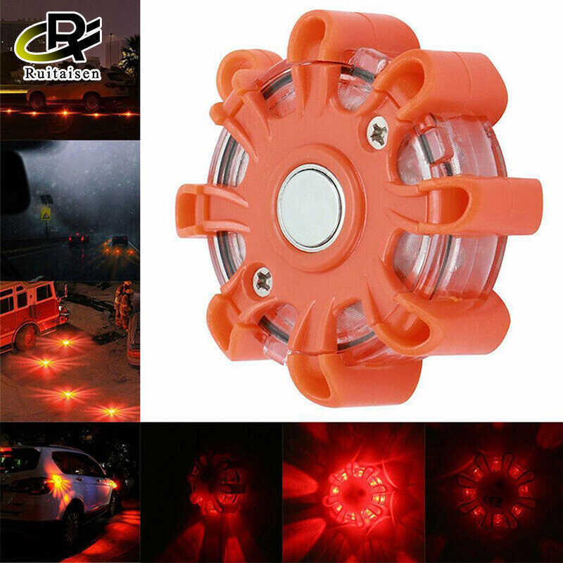 Magnetic Emergency Roadside Safety Light Ip44 Road Flares Rescue LED ...