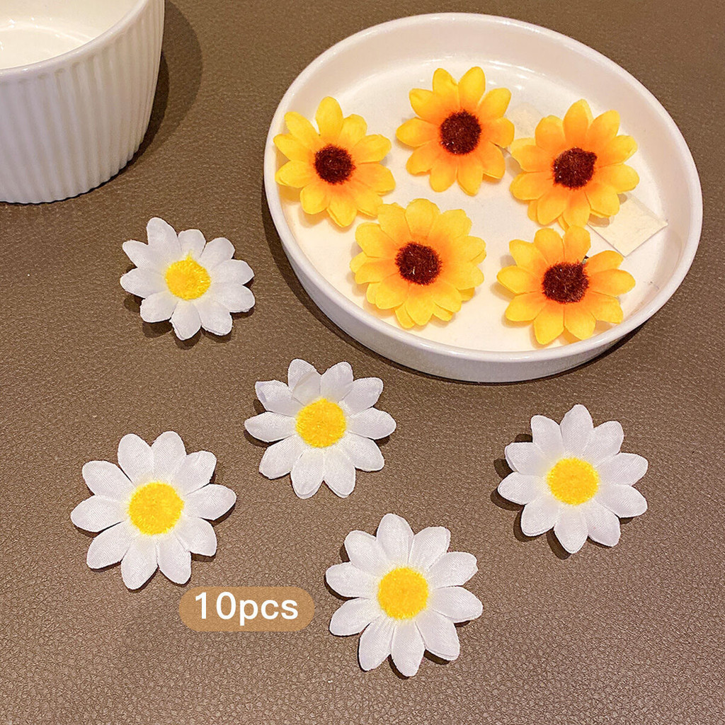 10pcs Sunflower Hair Clips Cute Headflowers Suitable for Daily Use ...