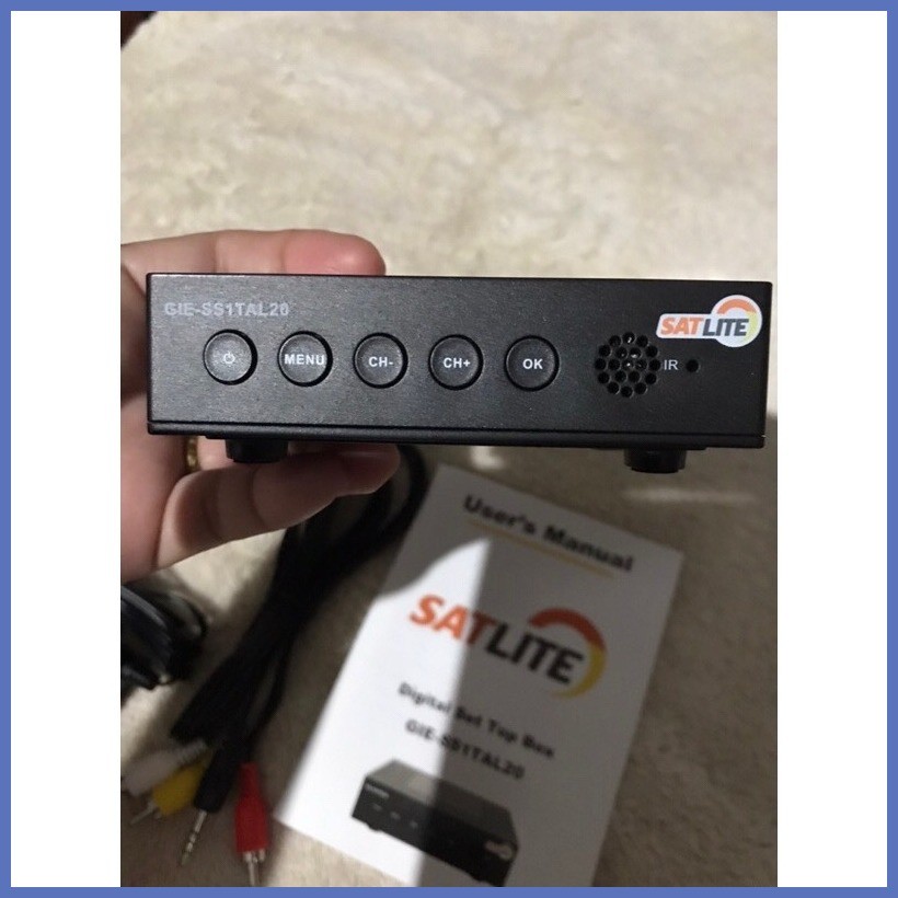 crownstar SATLITE REMOTE for GIE-SS1TAL20 Cignal Satlite TV box ...