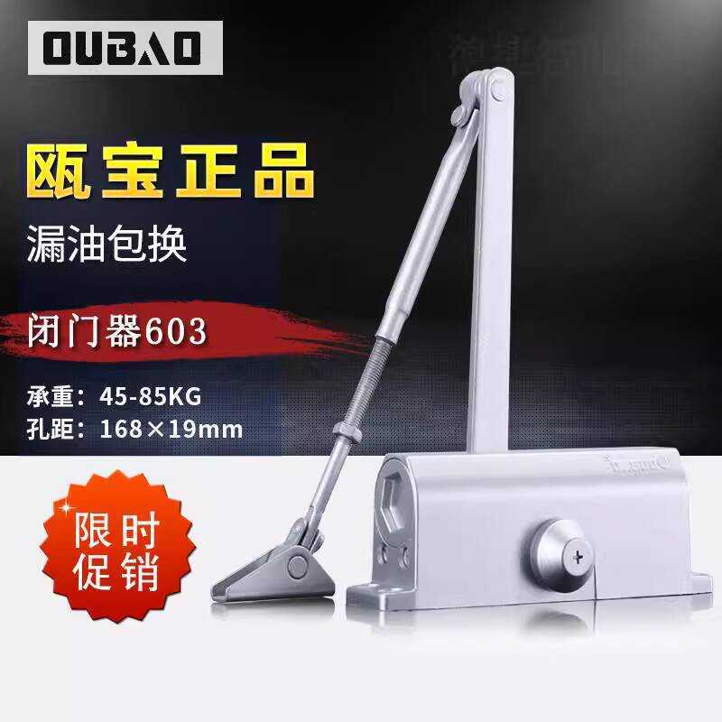 603 Hydraulic Buffer Dual-Speed Adjustable Automatic Closer 45-85KG ...