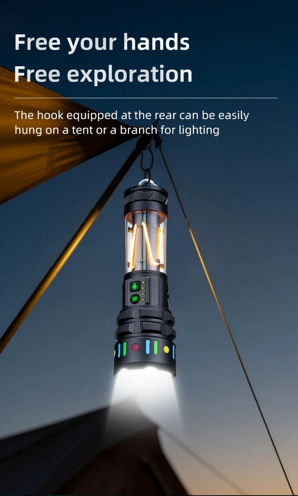 Alonefire X103 30W Zoom Round Beam LED FLashlight USB Rechargeable ...