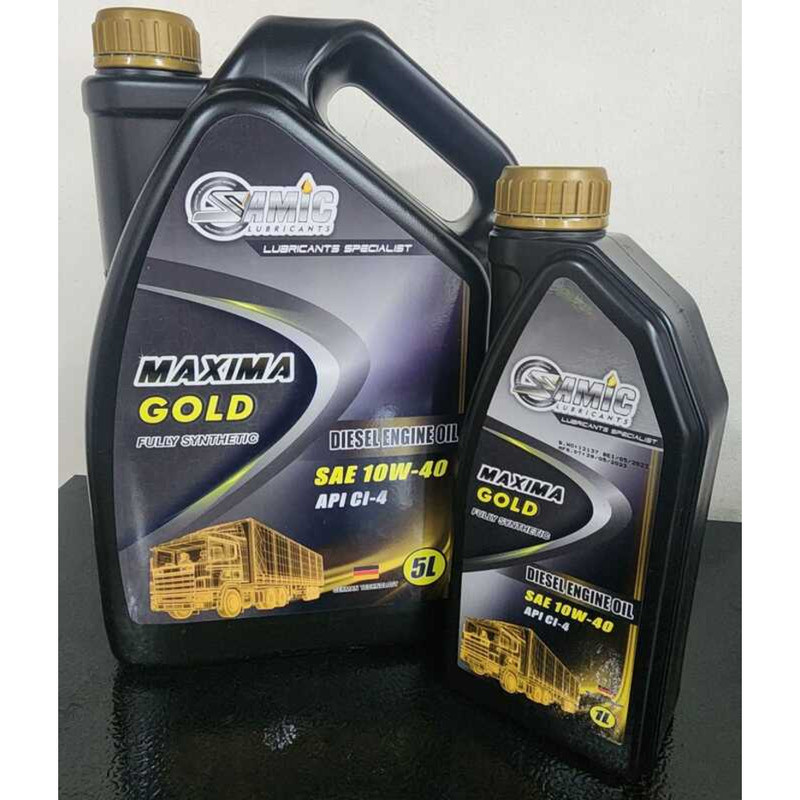 Samic Maxima Gold 6L - Diesel Engine Oil 0D6 | Shopee Philippines