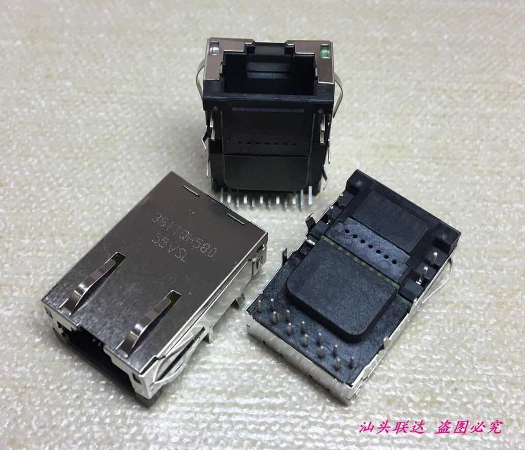 CODCOD Original Foxconn Network Socket RJ45 Port 8P Female Socket with ...