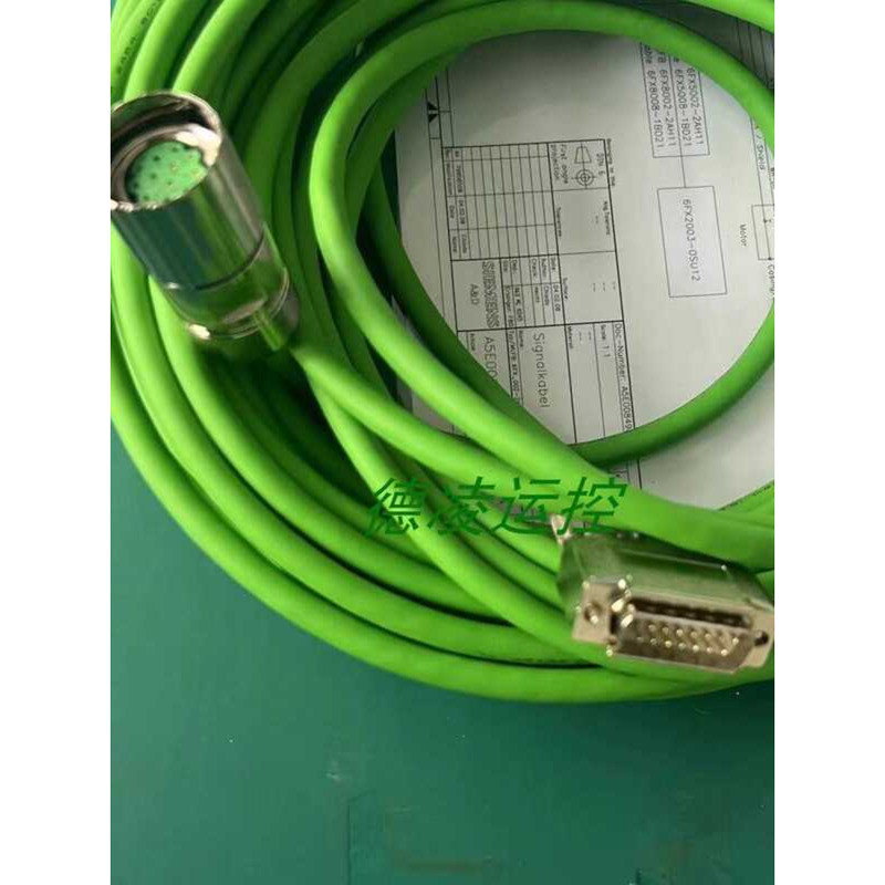 LENZE Servo Motor Feedback Cable Encoder Signal EYF0018A0030F02S03 ...