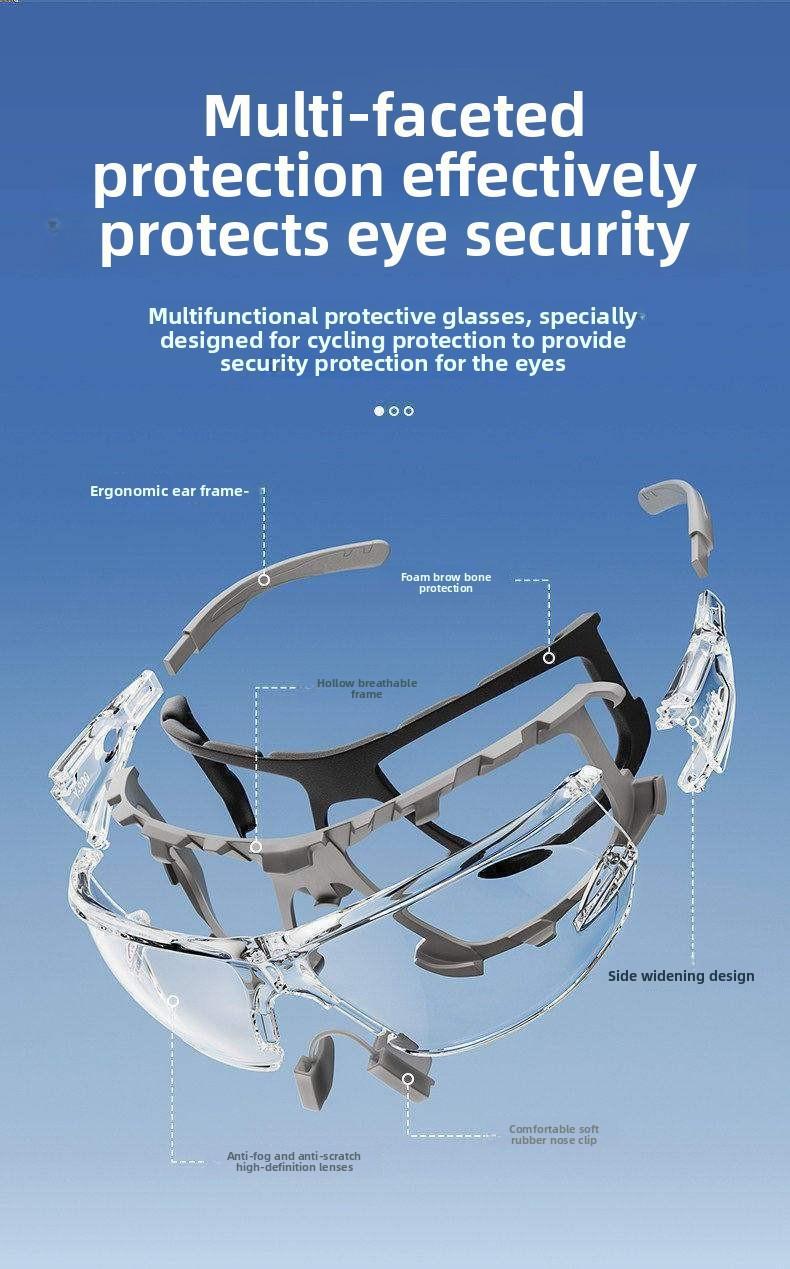 ♡ღDust-Proof 、Anti-Fog 、Protective Safety GoggleIndustrial Eyewear ...