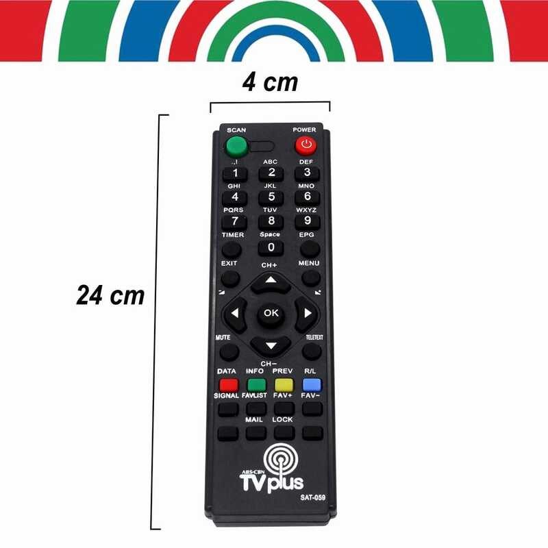 Original ABS CBN TV Plus TVPLUS Remote Control Compatible With 2 ...