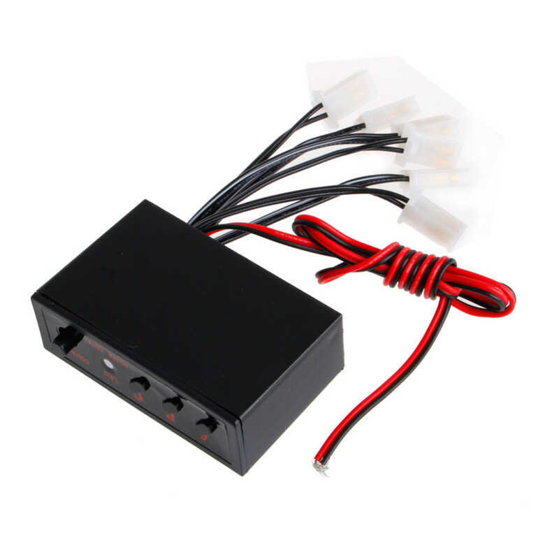 Universal 6 Ways DC 12V Flashing Strobe Blinking Controller Box Flasher ...