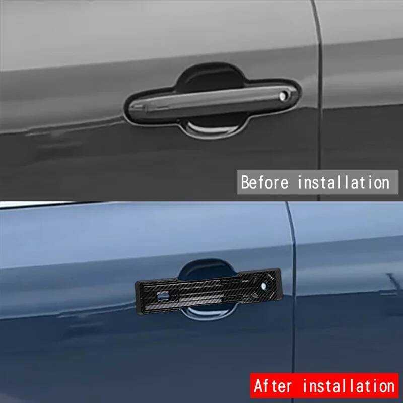 Trim Door Car Exterior Handle Cover Sticker For Toyota Grand Highlander ...